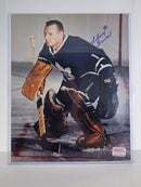 Johnny Bauer Picture Autographed Authenticated 8X10 - Cartes Sportives Rive Sud