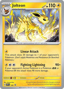 Jolteon - 169 [SVP - 169] - Cartes Sportives Rive Sud