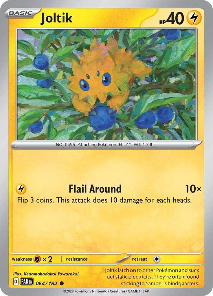 Joltik - 064/182 [PAR - 064] - Cartes Sportives Rive Sud