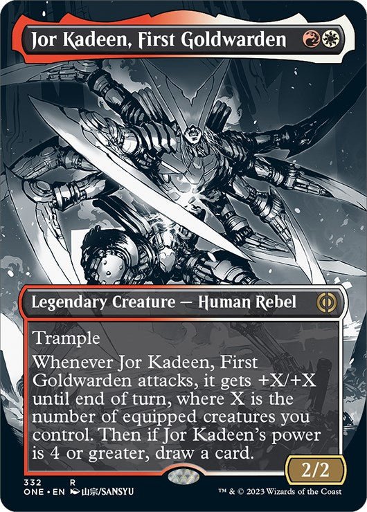Jor Kadeen, First Goldwarden (Borderless) [ONE - 332] - Cartes Sportives Rive Sud