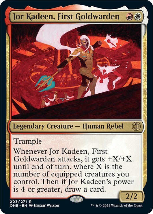 Jor Kadeen, First Goldwarden [ONE - 203] - Cartes Sportives Rive Sud
