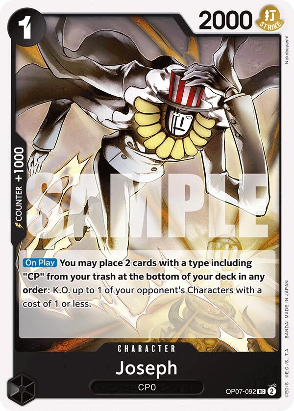 Joseph [OP07 - OP07 - 092] - Cartes Sportives Rive Sud