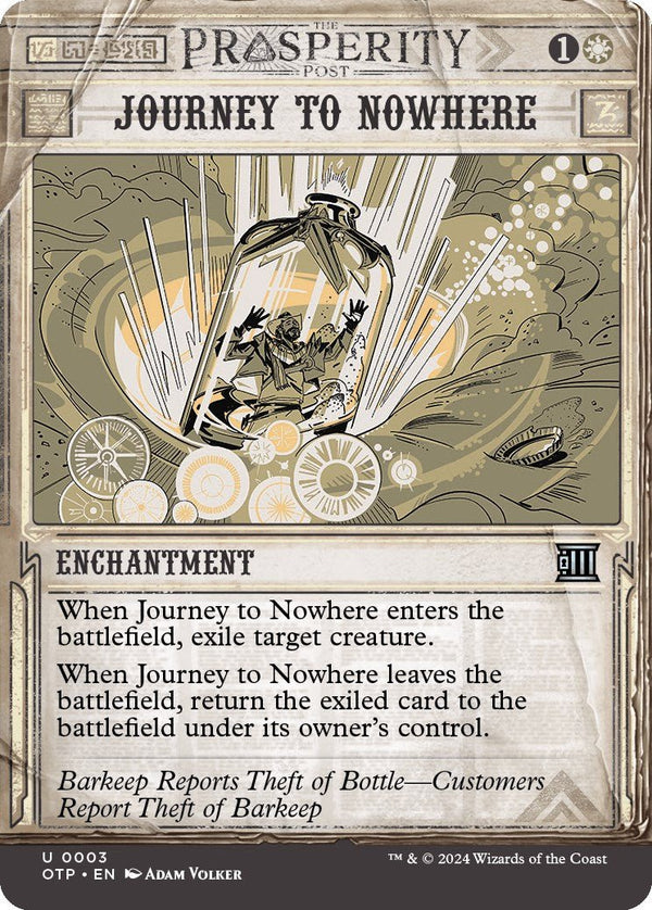 Journey to Nowhere [OTP - 3] - Cartes Sportives Rive Sud