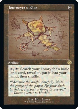Journeyer's Kite (Schematic) [BRR - 88] - Cartes Sportives Rive Sud