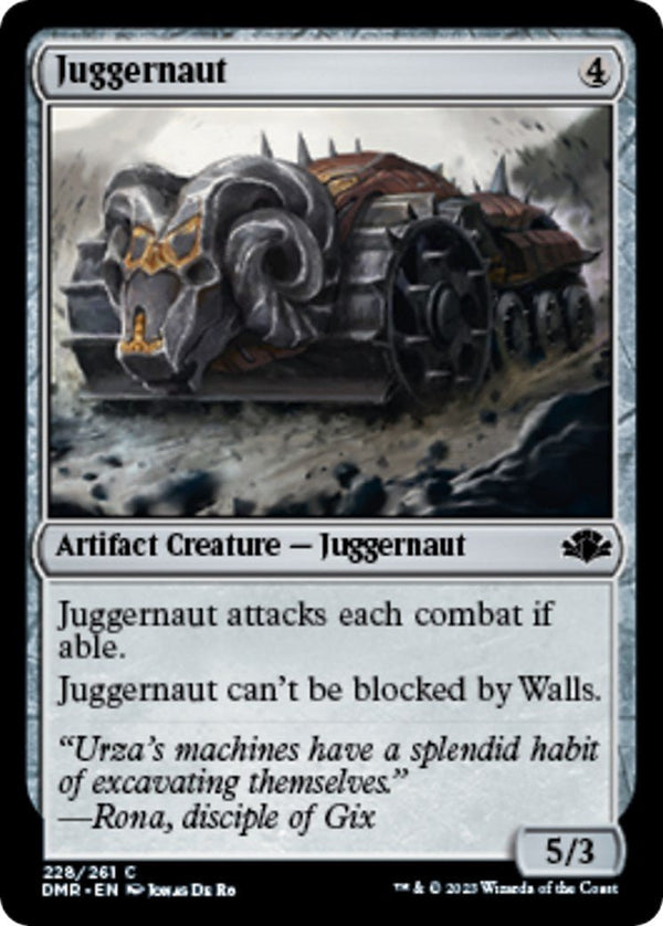Juggernaut [DMR - 228] - Cartes Sportives Rive Sud