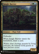 Jungle Barrier [LIST - 38] - Cartes Sportives Rive Sud