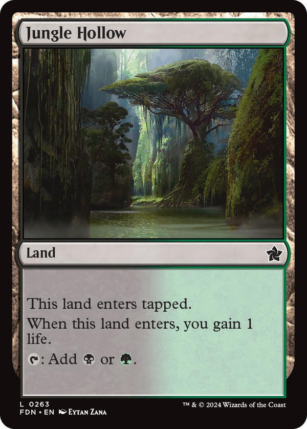 Jungle Hollow [FDN - 263] - Cartes Sportives Rive Sud