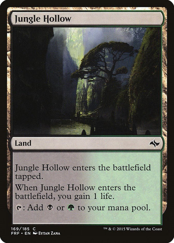 Jungle Hollow [FRF - 169] - Cartes Sportives Rive Sud