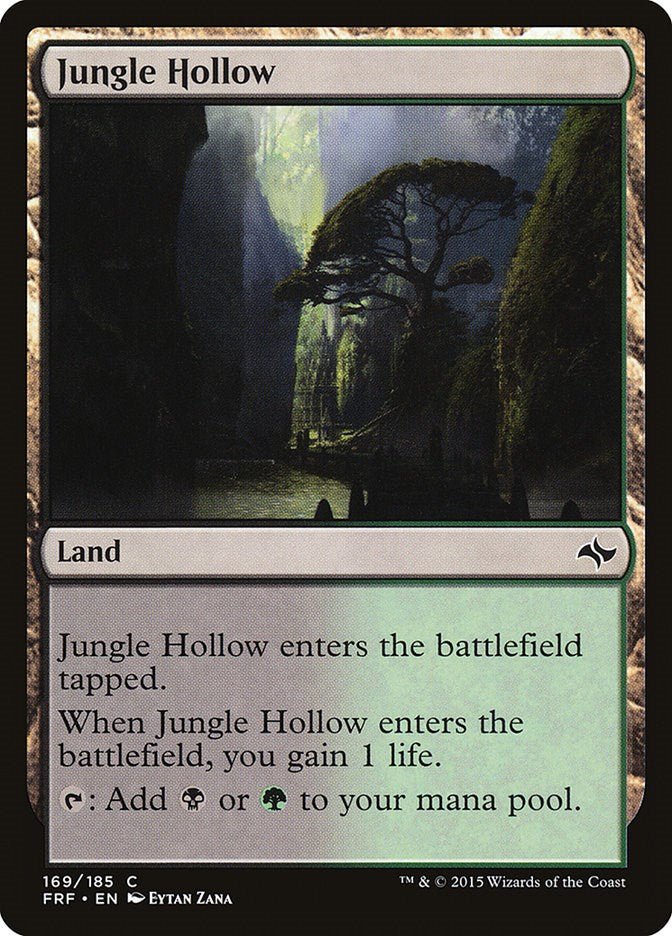 Jungle Hollow [FRF - 169] - Cartes Sportives Rive Sud