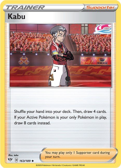 Kabu [SWSH03 - 163/189] - Cartes Sportives Rive Sud
