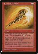 Kaervek's Torch [LIST - 185] - Cartes Sportives Rive Sud