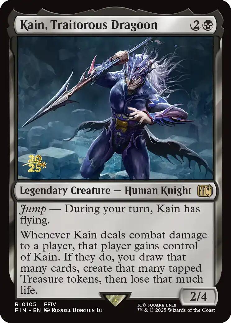Kain, Traitorous Dragoon [PRE - 105] - Cartes Sportives Rive Sud