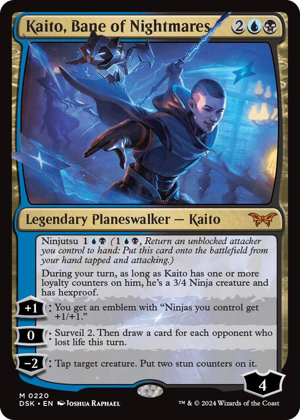 Kaito, Bane of Nightmares [DSK - 220] - Cartes Sportives Rive Sud