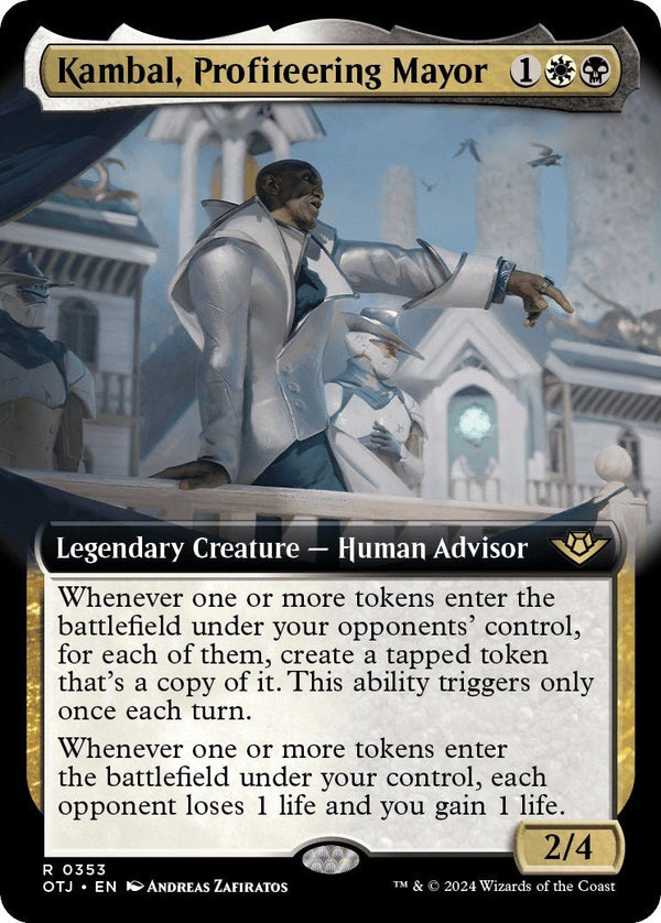 Kambal, Profiteering Mayor (Extended Art) [OTJ - 353] - Cartes Sportives Rive Sud