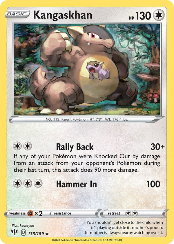 Kangaskhan - 133/189 [PR - 133/189] - Cartes Sportives Rive Sud