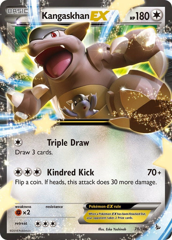 Kangaskhan EX [FLF - 78/106] - Cartes Sportives Rive Sud