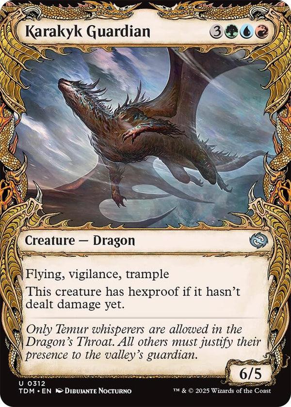 Karakyk Guardian (Showcase) [TDM - 312] - Cartes Sportives Rive Sud