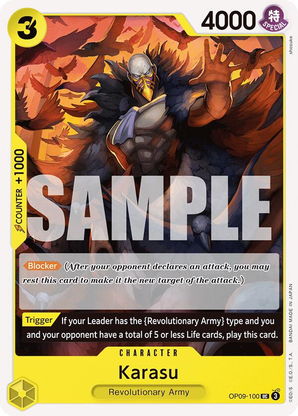 Karasu [OP09 - OP09 - 100] - Cartes Sportives Rive Sud