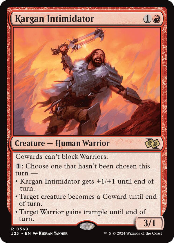 Kargan Intimidator [J25 - 569] - Cartes Sportives Rive Sud