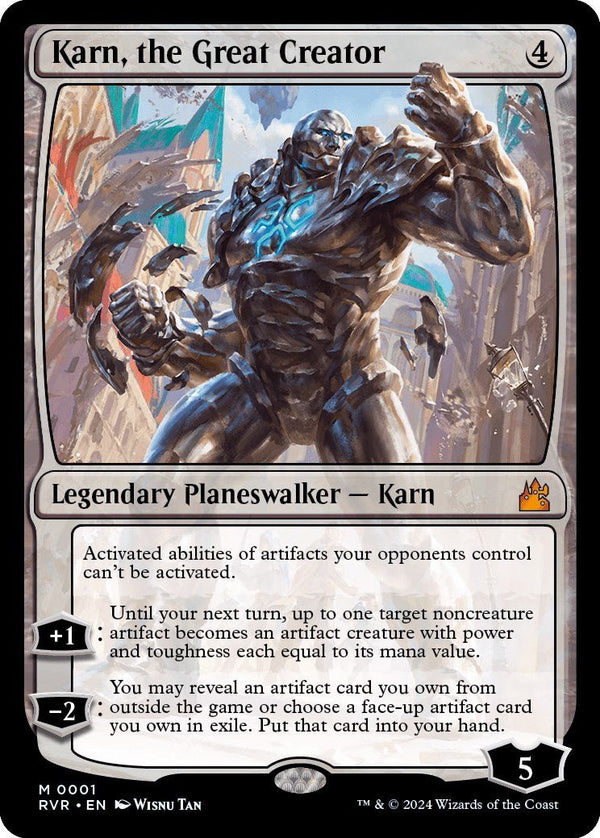 Karn, the Great Creator [RVR - 1] - Cartes Sportives Rive Sud