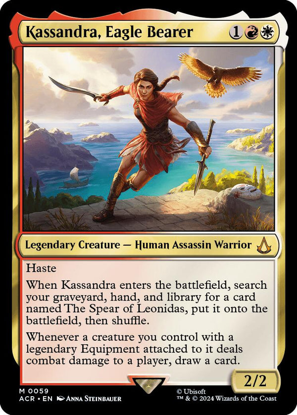 Kassandra, Eagle Bearer [ACR - 59] - Cartes Sportives Rive Sud