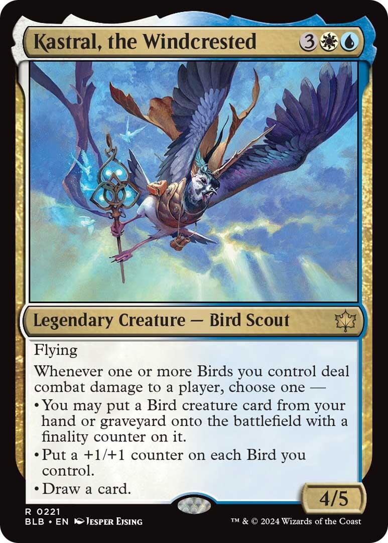 Kastral, the Windcrested [BLB - 221] - Cartes Sportives Rive Sud