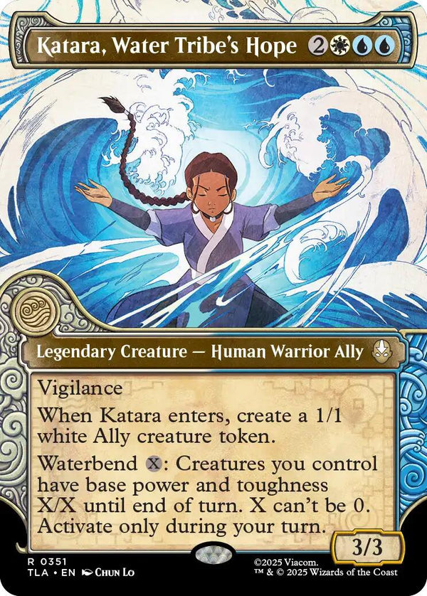 Katara, Water Tribe's Hope (Showcase) [TLA - 351] - Cartes Sportives Rive Sud