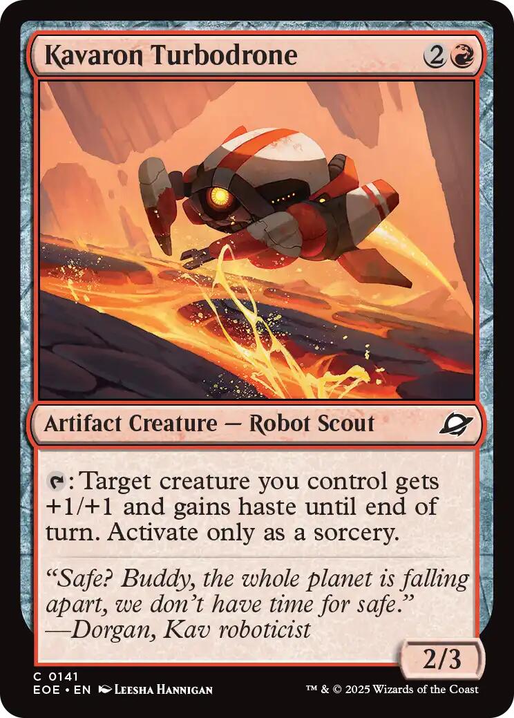 Kavaron Turbodrone [EOE - 141] - Cartes Sportives Rive Sud