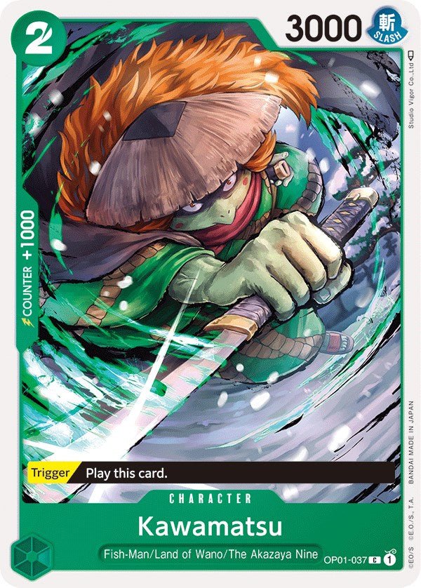 Kawamatsu [OP01 - OP01 - 037] - Cartes Sportives Rive Sud