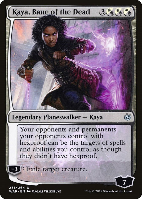 Kaya, Bane of the Dead [WAR - 231] - Cartes Sportives Rive Sud