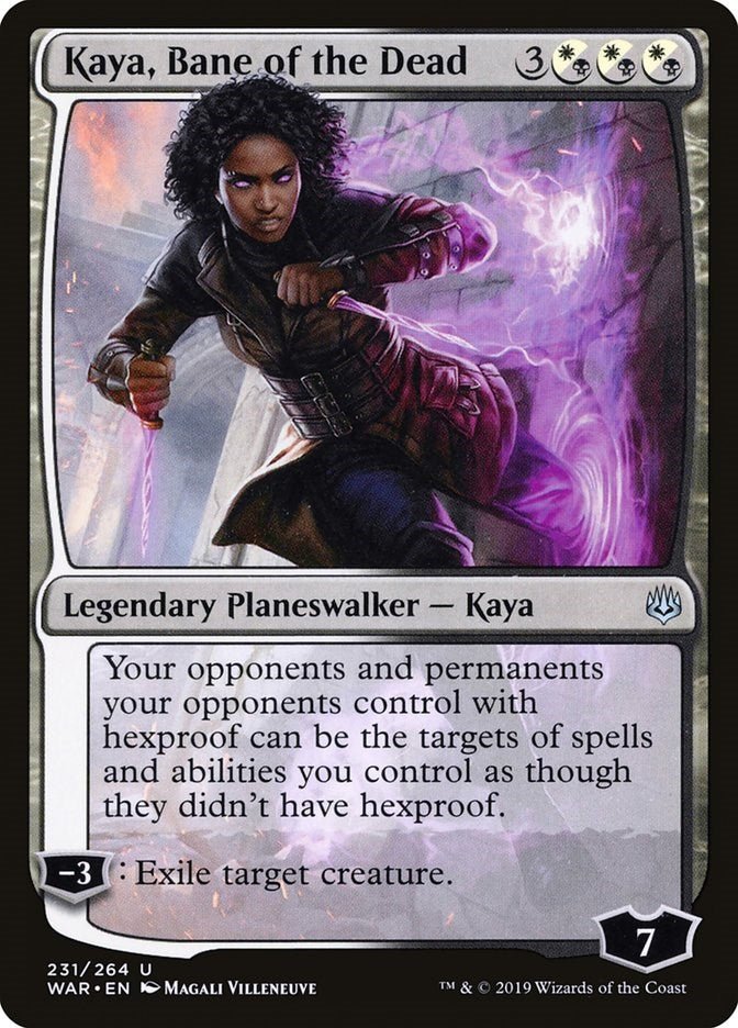 Kaya, Bane of the Dead [WAR - 231] - Cartes Sportives Rive Sud