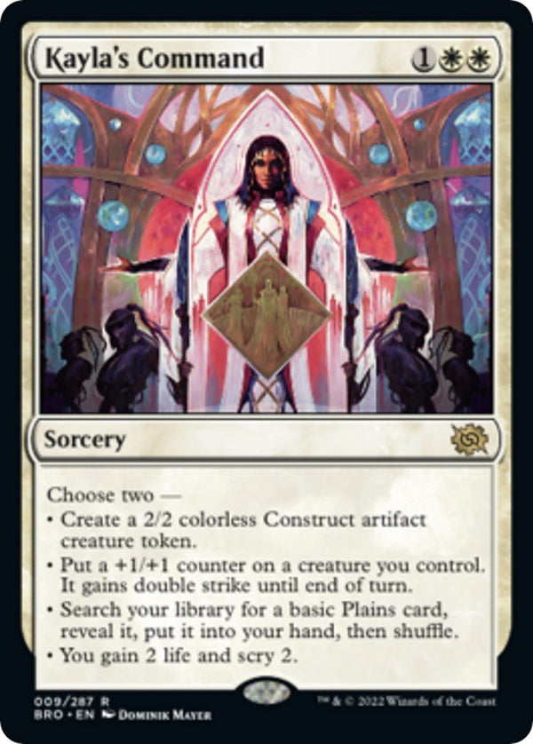 Kayla's Command [BRO - 9] - Cartes Sportives Rive Sud