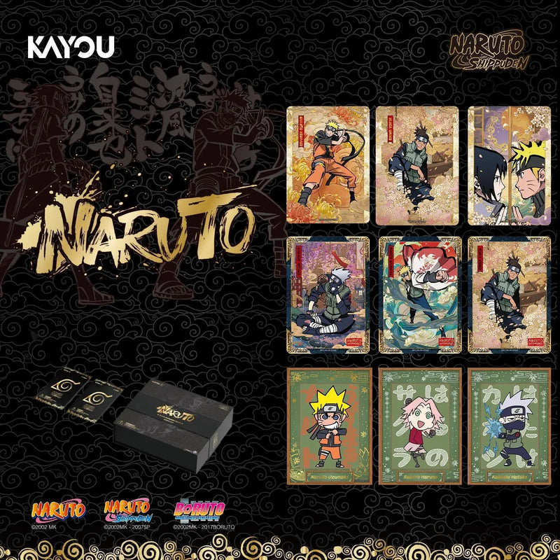 Kayou Naruto Smriti Collectible Cards Ninja Age Premium Collector Box