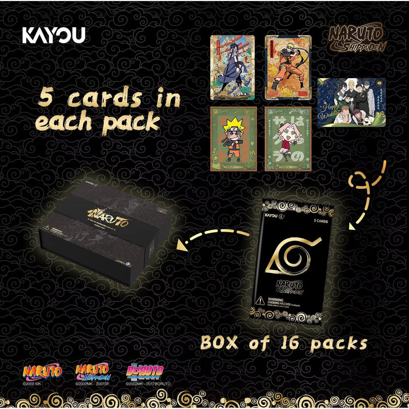Kayou Naruto Smriti Collectible Cards Ninja Age Premium Collector Box