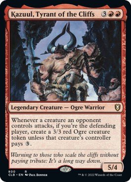 Kazuul, Tyrant of the Cliffs [CLB - 800] - Cartes Sportives Rive Sud