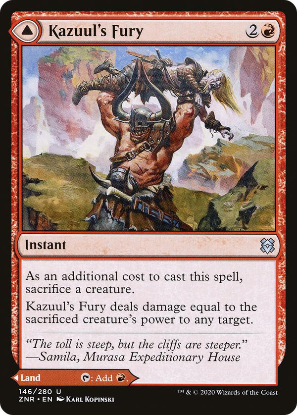 Kazuul's Fury [ZNR - 146] - Cartes Sportives Rive Sud