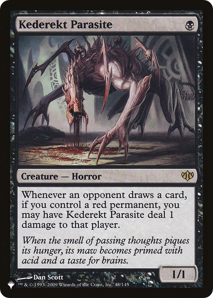 Kederekt Parasite [LIST - 48/145] - Cartes Sportives Rive Sud