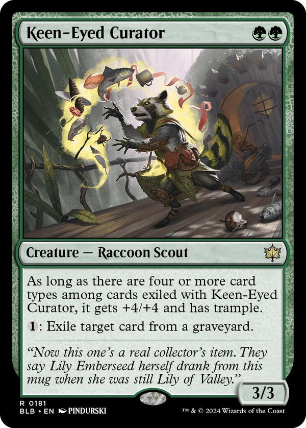 Keen - Eyed Curator [BLB - 181] - Cartes Sportives Rive Sud