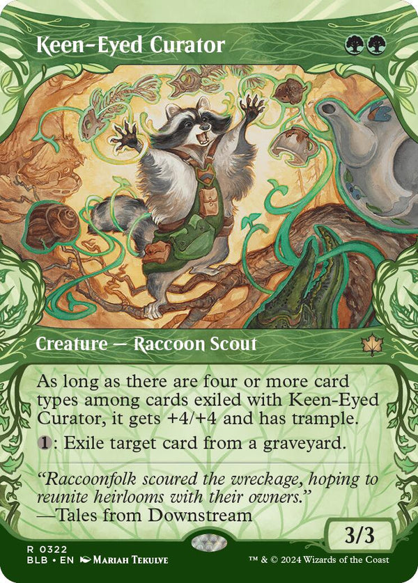Keen - Eyed Curator (Showcase) [BLB - 322] - Cartes Sportives Rive Sud