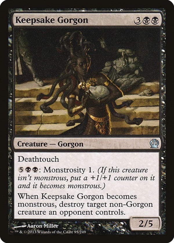 Keepsake Gorgon [THS - 93] - Cartes Sportives Rive Sud