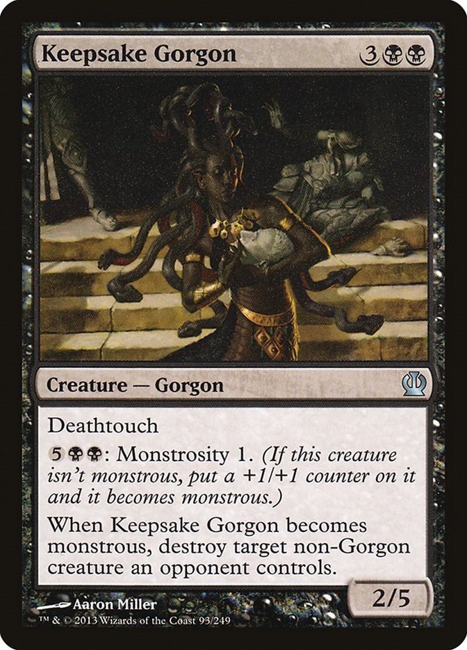 Keepsake Gorgon [THS - 93] - Cartes Sportives Rive Sud