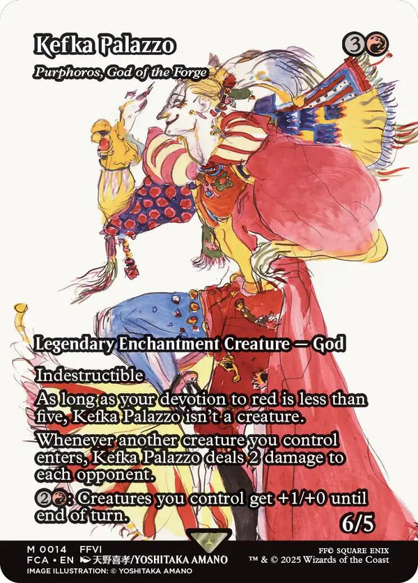 Kefka Palazzo - Purphoros, God of the Forge (Showcase) [FCA - 14] - Cartes Sportives Rive Sud