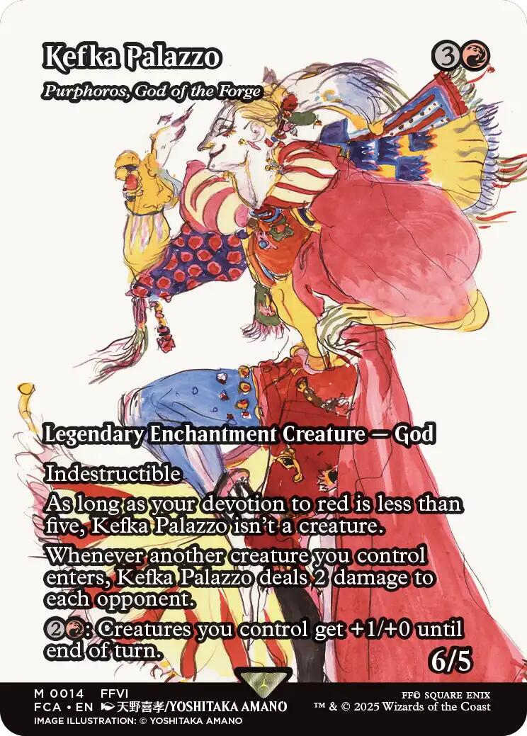 Kefka Palazzo - Purphoros, God of the Forge (Showcase) [FCA - 14] - Cartes Sportives Rive Sud