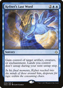 Kefnet's Last Word [HOU - 39] - Cartes Sportives Rive Sud