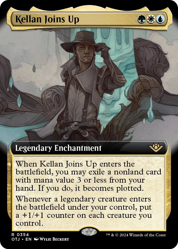 Kellan Joins Up (Extended Art) [OTJ - 354] - Cartes Sportives Rive Sud