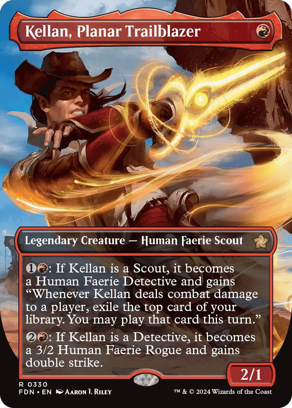 Kellan, Planar Trailblazer (Borderless) [FDN - 330] - Cartes Sportives Rive Sud