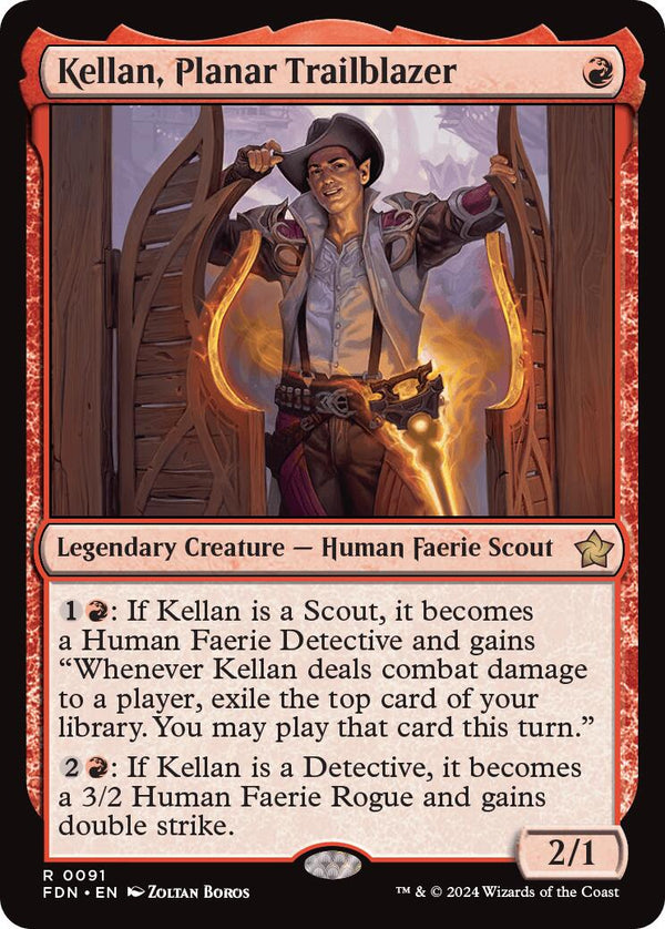 Kellan, Planar Trailblazer [FDN - 91] - Cartes Sportives Rive Sud