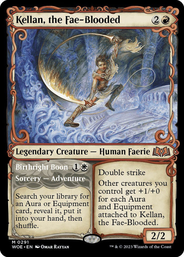 Kellan, the Fae - Blooded (Showcase) [WOE - 291] - Cartes Sportives Rive Sud