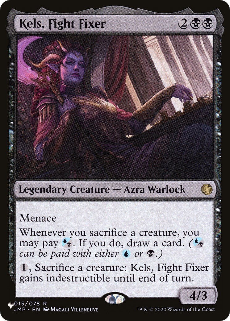 Kels, Fight Fixer [LIST - 015/078] - Cartes Sportives Rive Sud