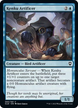 Kenku Artificer [CLB - 80] - Cartes Sportives Rive Sud
